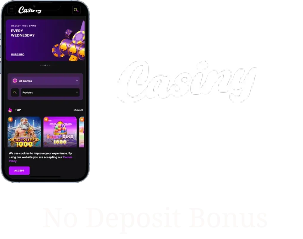 Casiny Casino No Deposit Bonus